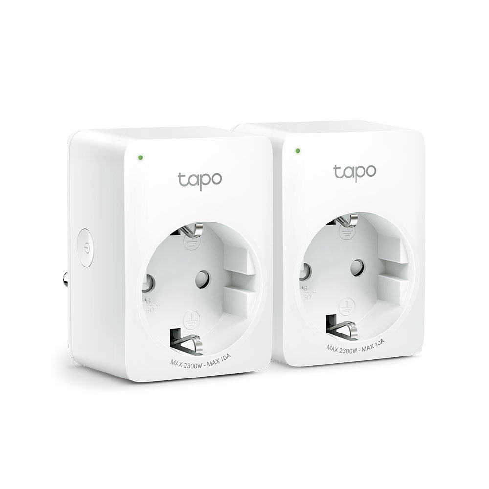 Розумна Wi-Fi розетка TP-Link Tapo P100 (2-pack)