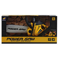 Бензопила на батарейках "Power Saw" (желтая) от IMDI