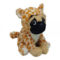 Мягкая игрушка "Мопсик в костюме: Жираф" от IMDI