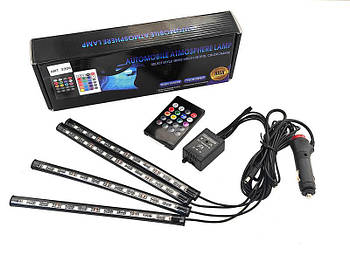 Універсальне RGB led підсвічування з мікрофоном APP-9003 Лучшая цена