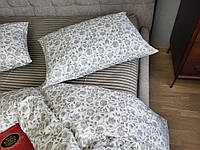 Клео, cotton (Двуспальный на резинке) Комплект постельного белья