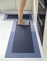 Килимок у ванну/кухню вологовбираючий 40*120см | Антиковзний килимок для кухні або ванної