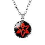 Кулон підвіска Наруто Sharingan Shippuuden у формі Квітка квітка життя Аніме амулет талісман Naruto, фото 3