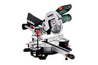 Metabo Пила торцовочная KGS 216 M с протяжкой, 1200Вт, диск 215мм, пропил 70/40мм, 13/4кг