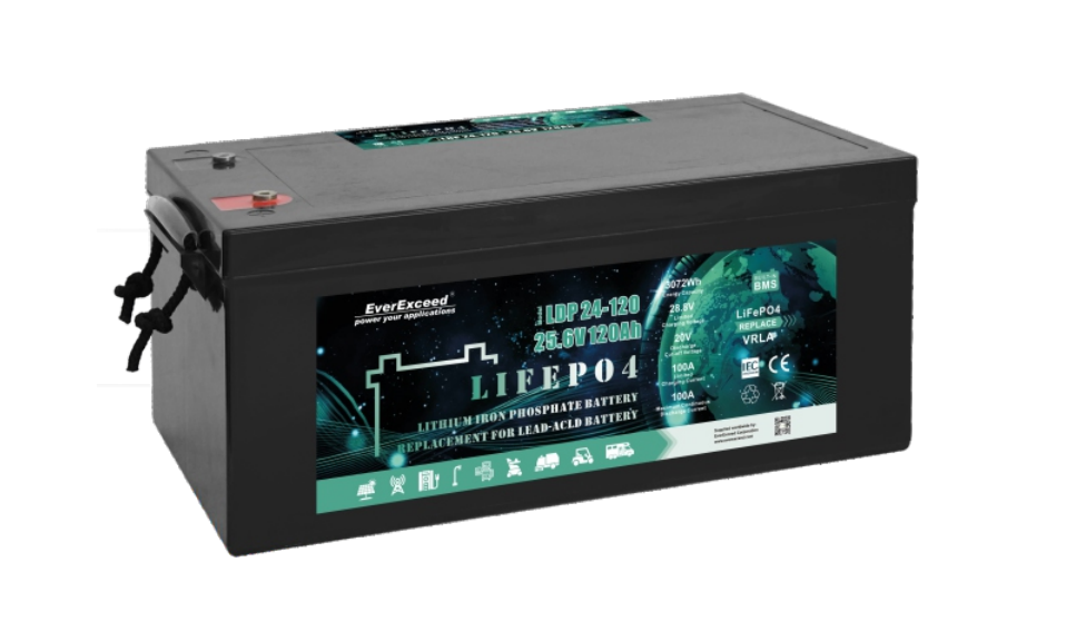 Акумулятор EverExceed LDP 24-120 (25.6V120Ah)