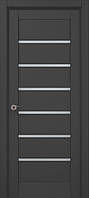 Двери межкомнатные Папа Карло Millenium ML-14 Темно-серый супермат