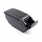 Підлокітник автомобільний універсальний чорний 4 USB MILEX PS-U10004, 155/145/320мм, фото 5