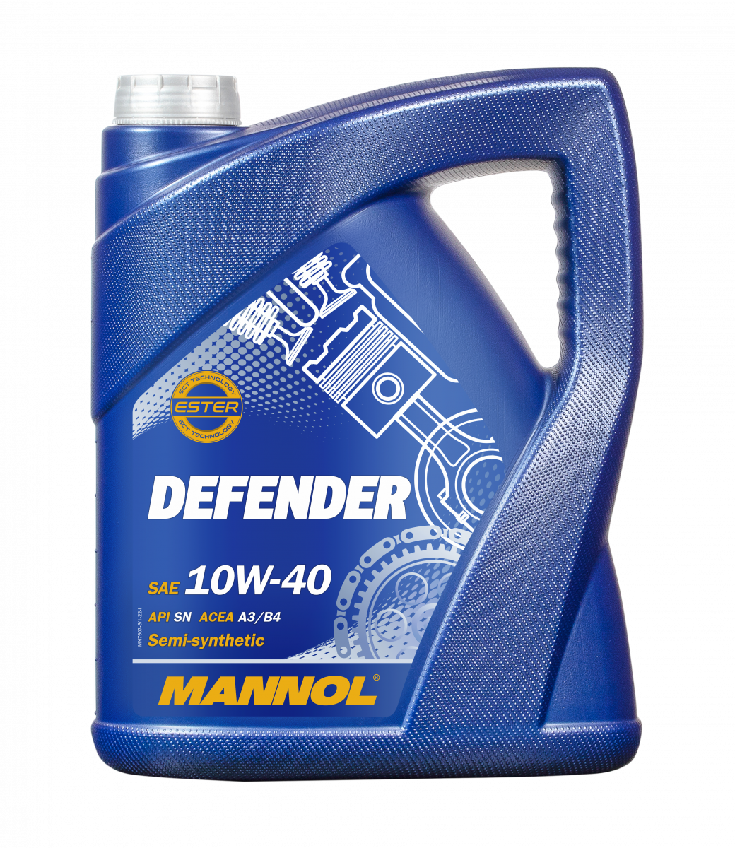 Моторне масло Mannol Defender 10w40 SL/CF 5л