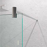 Перегородка в душ зі скла . Душові огорожі та шторки, фото 3