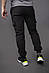 Штани карго-штани чоловічі зимові теплі якісні чорні Softshell Intruder, фото 4