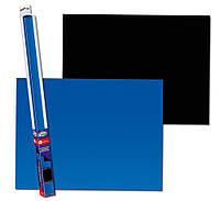 Фон двусторонний плотный, Aqua Nova, Black/Blue, 60х150 см. Двусторонний фон для украшения аквариума.