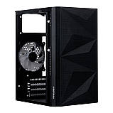 Корпус Prologix E113 Tempered Glass&Mesh Black, фото 2