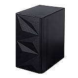 Корпус Prologix E113 Tempered Glass&Mesh Black, фото 9