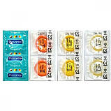 Презервативи зі смаком кокосу, 53мм, Рasante Tropical condoms, за 6 шт. Кітті, фото 3