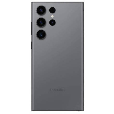 Задня панель корпусу для Samsung S918 Galaxy S23 Ultra, сіра, graphite, фото 1