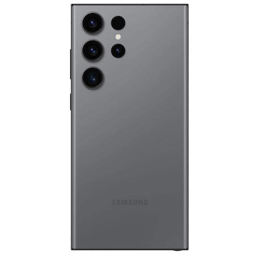 Задня панель корпусу для Samsung S918 Galaxy S23 Ultra, сіра, graphite