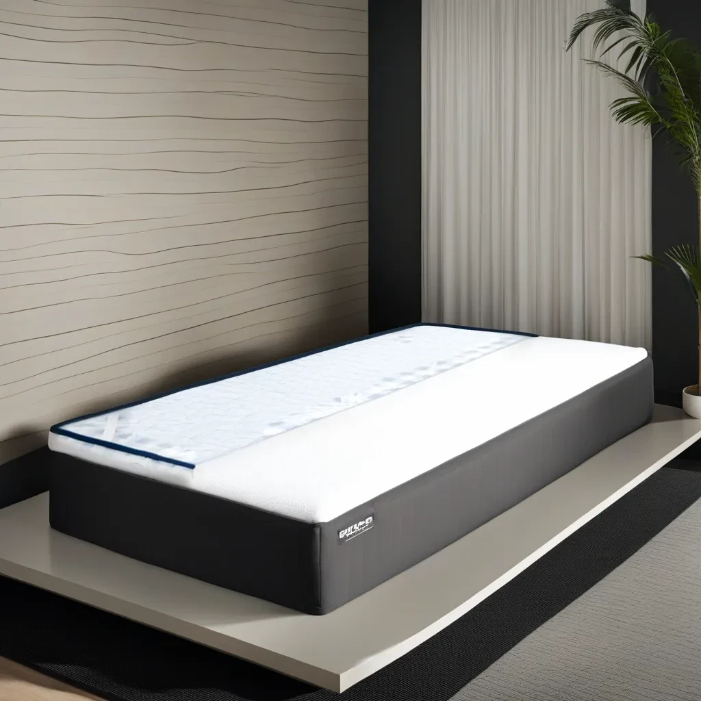 Тонкий рулонний матрац топпер футон ортопедичний середньої жорсткості HighFoam Emerald Smart 70х190