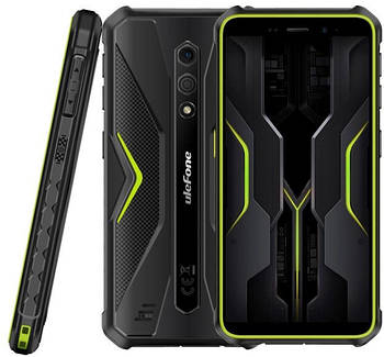 Смартфон Ulefone Armor X12 Pro 4/64GB Green, IP68, IP69K, 13/8Мп, 5.45'' IPS, Helio G36, 4680 mAh