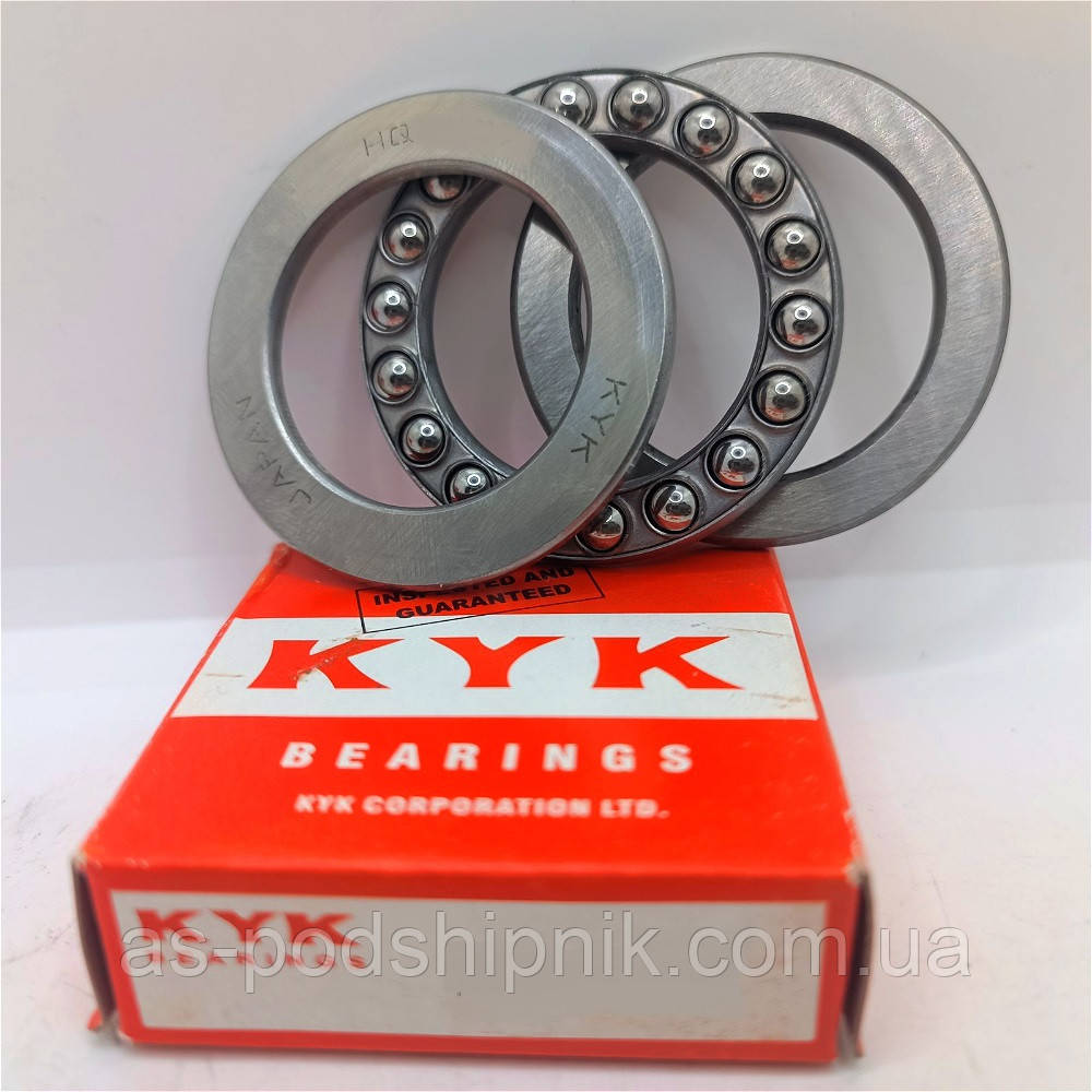 Подшипник 51100 (8100) KYK Japan: продажа, цена в Одессе. Подшипники ...