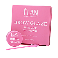 BROW GLAZE | Воск для ухода и укладки бровей ELAN, 8г
