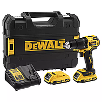 Дрель-шуруповерт аккумуляторная безщеточная ударная DeWALT DCD709D2T (Дрель-шуруповерт ударная)