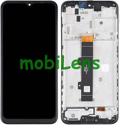 Motorola XT2129, Moto G30, XT2129-3, Lenovo K13 Pro Дисплей + модуль) чорний * у рамці, фото 1