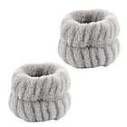 Косметична пов'язка та напульсники для вмивання Light Blue, фото 5