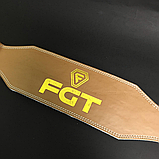 Пояс для пауерліфтингу, пояс для важкої атлетики, пояс для станової тяги 160025  L, фото 8