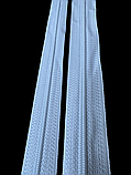 Рулонна блискавка спіральна Тип 3, колір білий, фото 2