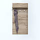 Настінна вішалка для верхнього одягу в передпокій, коридор 45 см Брайт 450, фото 7