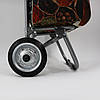 Сумка візок із металевими колесами, господарська сумка тачка на колесах для продуктів, кравчучка, фото 6