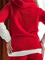 Червона піжама. Мʼякий зручний домашній костюм. Одяг для дому., фото 10