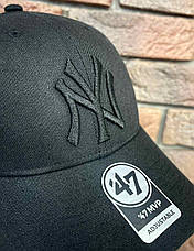 Кепка унісекс 47 Brand Mvp Ny Yankees Snapback (B-MVPSP17WBP-BKB), фото 6