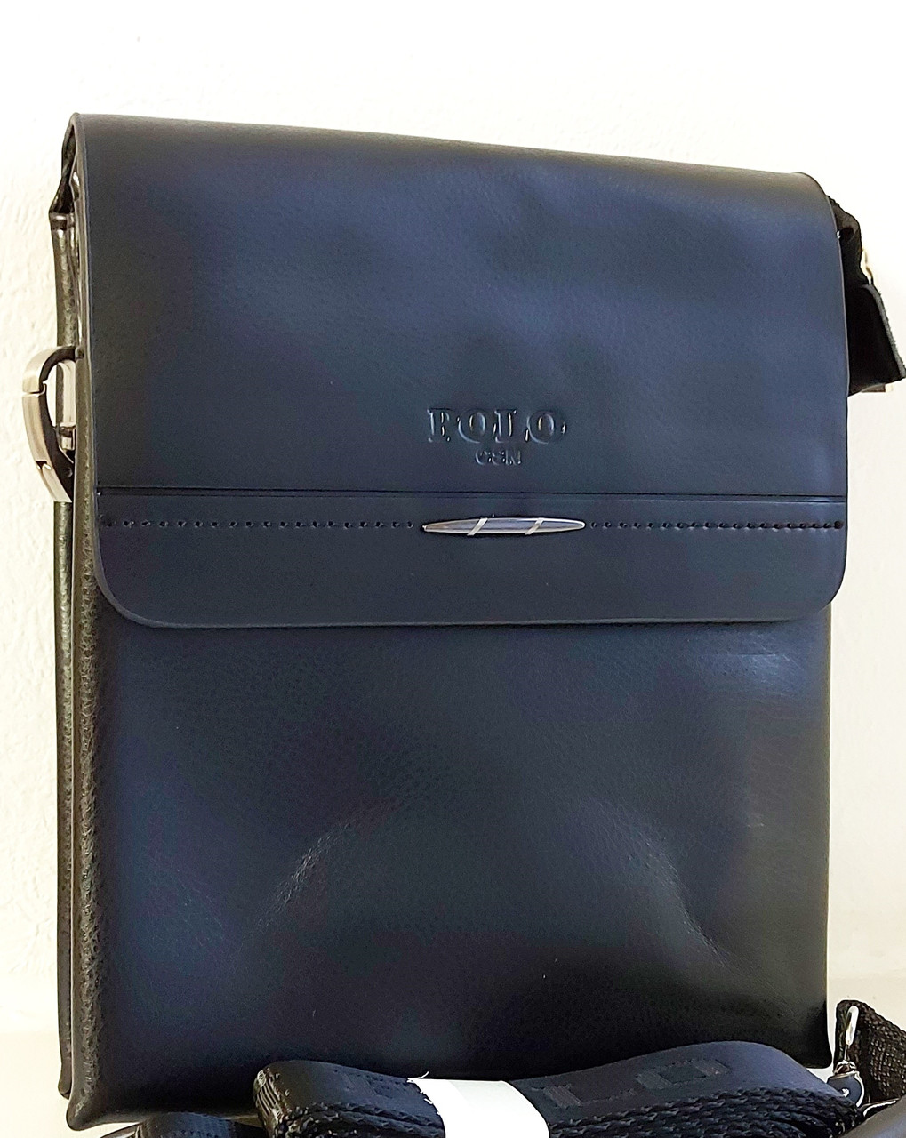 Мужская сумка POLO 351-1 black. Мужские сумки POLO купить недорого в Украине, фото 1