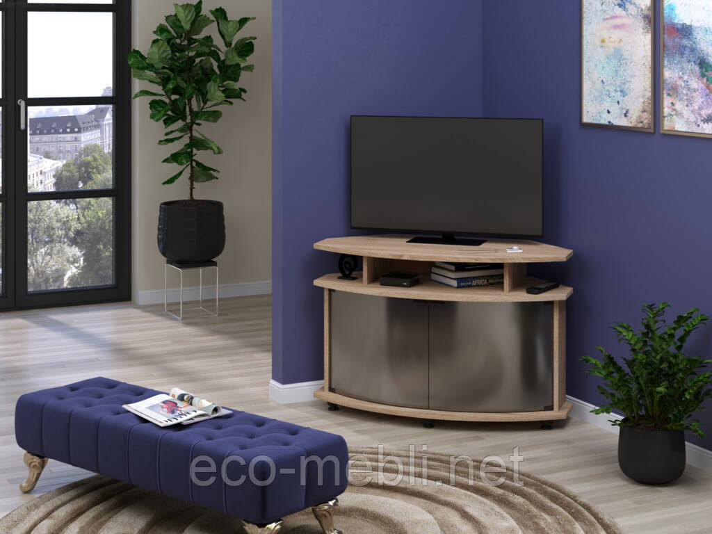 Тумба РТВ Рондо кутова в спальню,вітальню Пехотін, фото 1