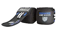 Бинты на колени Power System Knee Wraps PS-3700 Blue/Black, фото 3