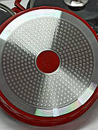 Набір Посуду Cheffinger CF-DIAC 12  Red 10 предметів з рукавичками для випікання, фото 6