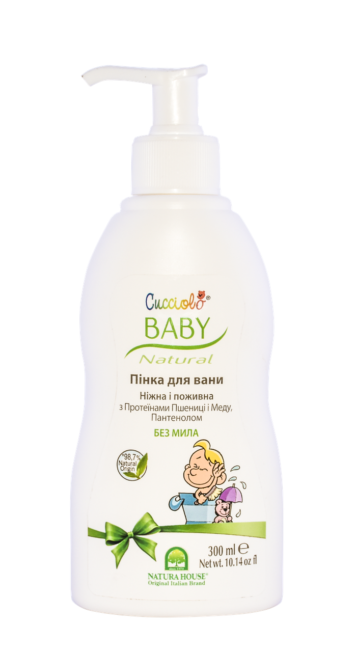 

Пена для ванной с протеинами шелкаи маслом зародышей пшеницы