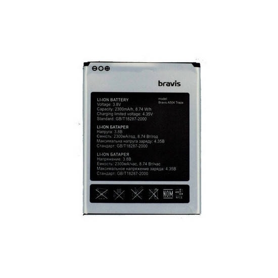 

Аккумулятор (батарея) оригинал Bravis A504 Trace/ X500 Trace Pro/ Leagoo M5/ Assistant 5433/ Assistant 5433