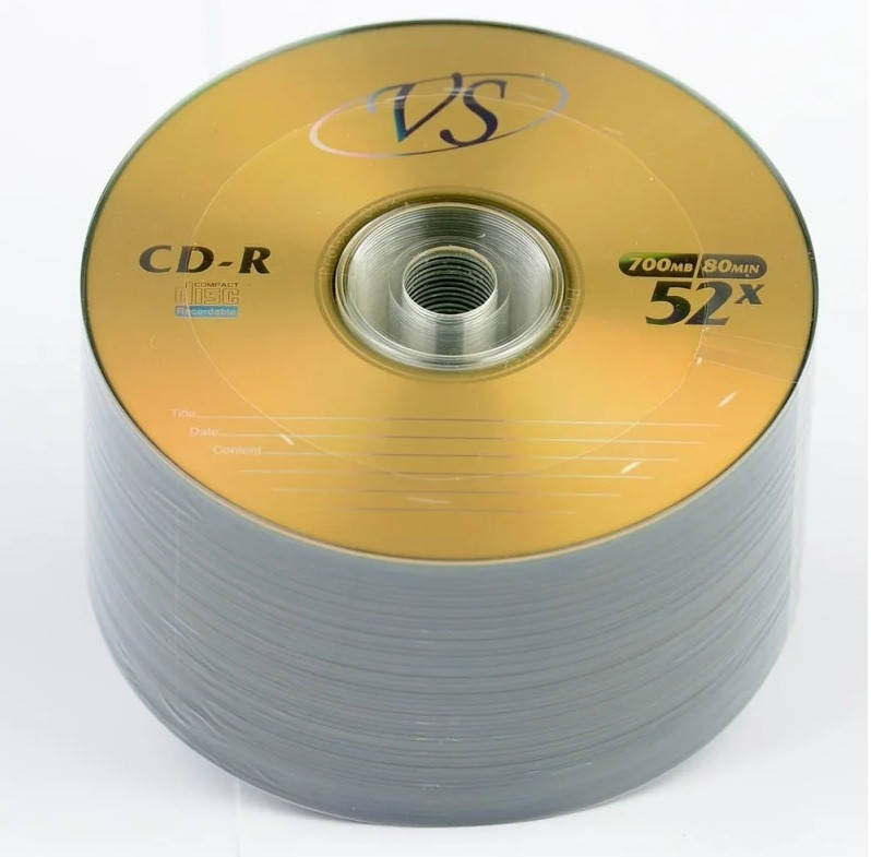 

CD-R VS 52x 700mb bulk(50)(600)