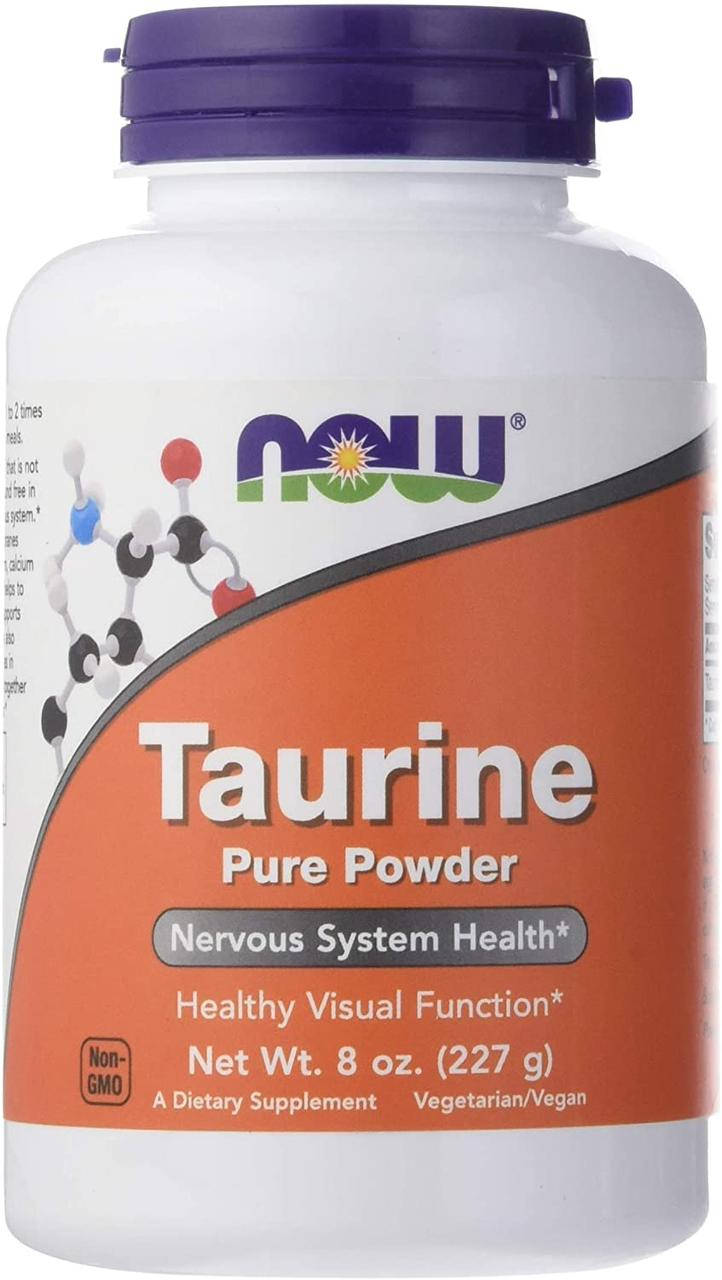 

Аминокислота таурин нау фудс Now Foods Taurine Powder 227 gr