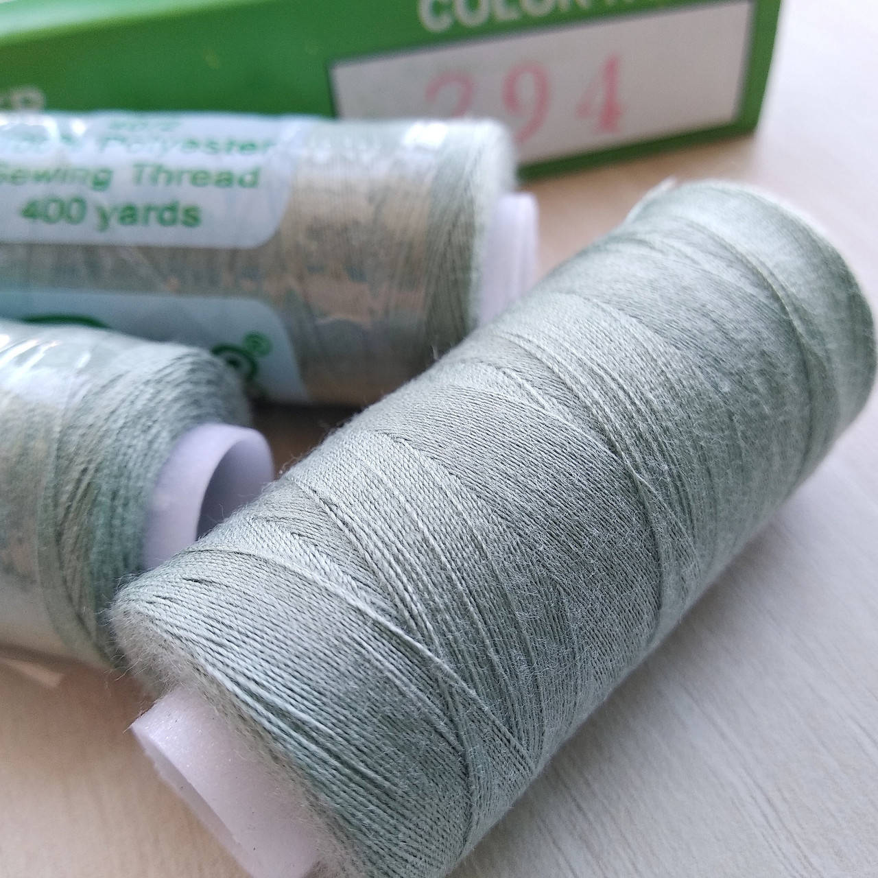 

Нитки Peri №40 котушка 400 ярд, зелена (294), Зелёный