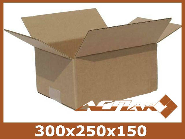 

Гофроящики 300х250х150