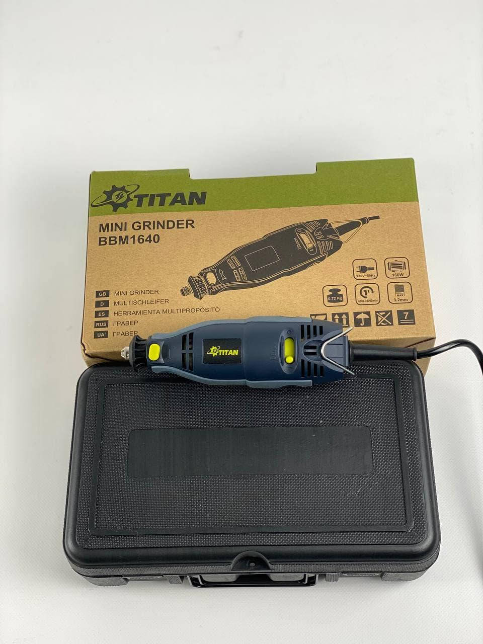 

Бормашина(гравер) TITAN BBM1640 197282