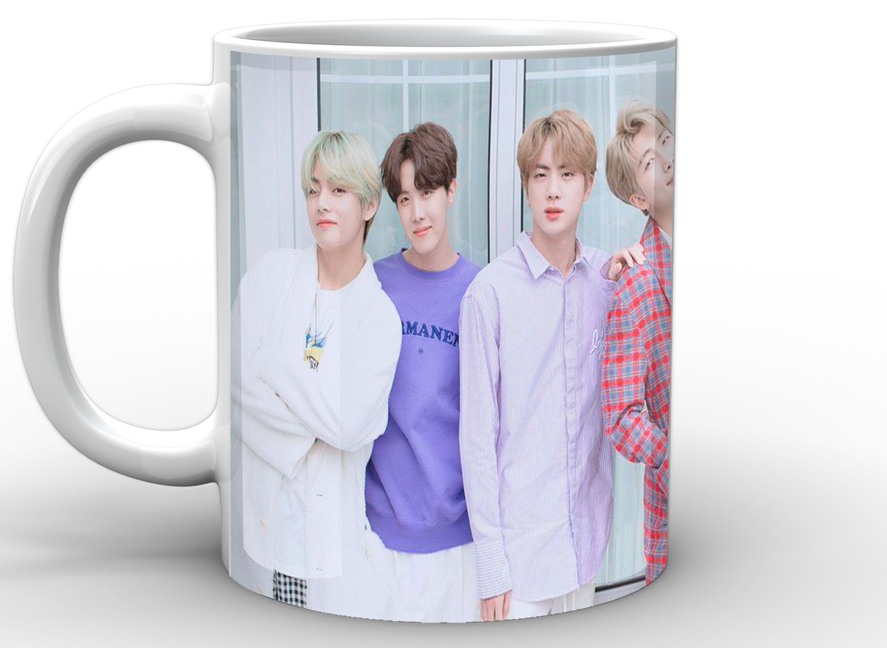 

Кружка GeekLand БТС вся группа Bangtan Boys BTS BTS 02.38, Белый