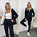 Теплий жіночий повсякденний костюм із капюшоном Розміри: 42-44, 46-48, 50-52, фото 8