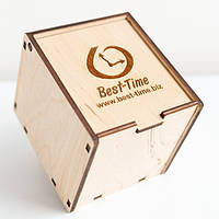 Деревянная подарочная коробочка для наручных часов
