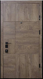 Вхідні двері з фанерною накладкою  860-960x2050 мм, Праві і Ліві-3