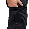 Штани кухаря чоловічі Arviko Карго стрейчеві 5 кишень чорні, фото 4
