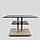 Скляний журнальний стіл прямокутний Commus Bravo Max P gg-pepel-2bg60, фото 2
